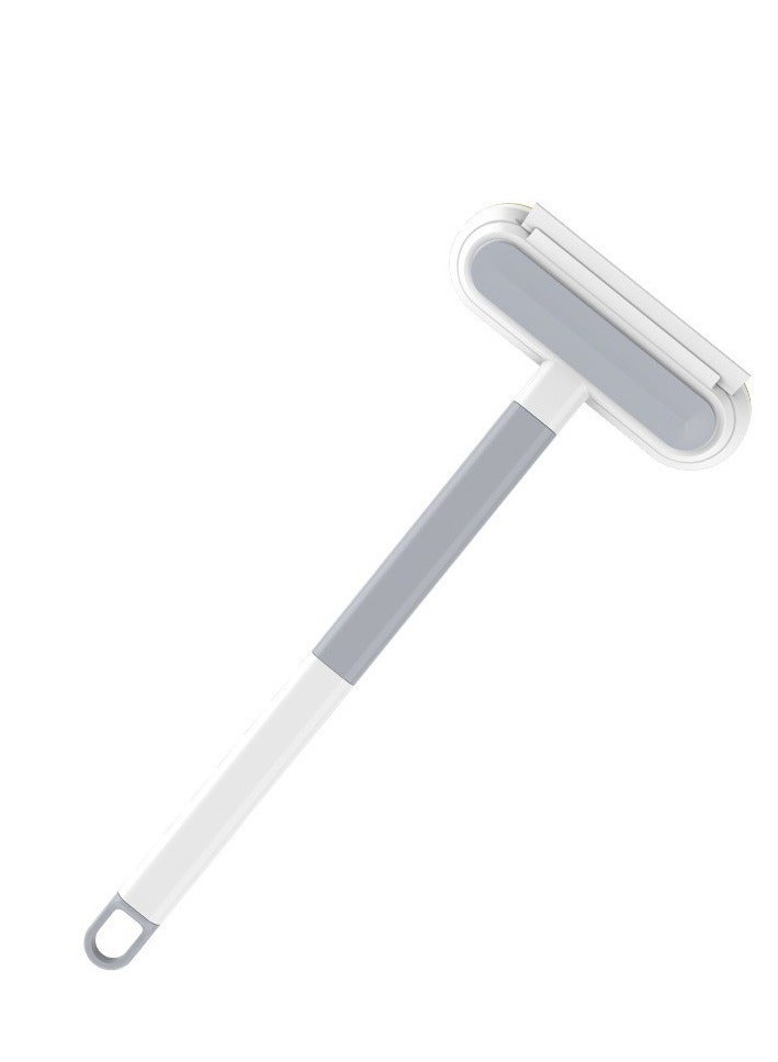 فرشاة تنظيف شاشات النوافذ 4 في 1 - استخدام مزدوج للتنظيف الجاف والرطب، أداة متعددة الوظائف لتنظيف النوافذ والشبكات والزجاج، مكشطة، فرشاة للأماكن الضيقة، منظف شعر الحيوانات الأليفة - Image 1